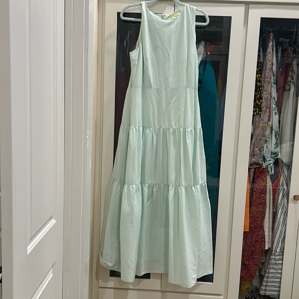 Gianni Bini Light Green Maxi Dress